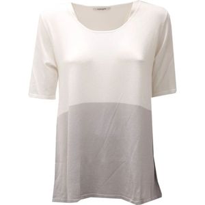 Kangra, Dames, Blouses & Shirts, Wit, Maat: L Viscose,