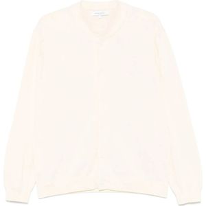 Maison Kitsuné, Heren, Truien, Beige, Maat: S Katoen,