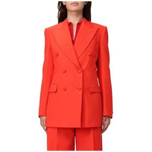 Brioni, Dames, Jassen, Rood, Maat: S Leer,