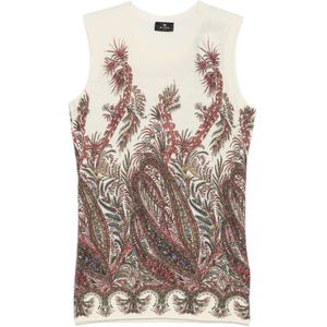 Etro, Dames, Tops, Veelkleurig, Maat: L
