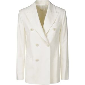 Montedoro, Dames, Jassen, Wit, Maat: S Wol,