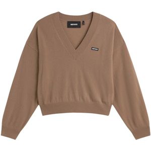 Rotate Birger Christensen, Dames, Truien, Bruin, Maat: M Wol,