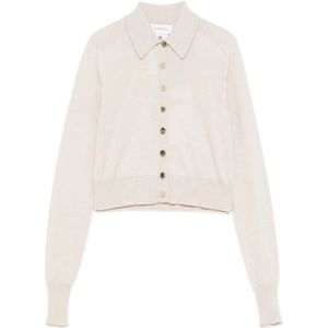 Sportmax, Dames, Truien, Grijs, Maat: S