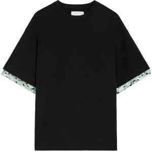 Jil Sander, Heren, Tops, Zwart, Maat: 2XL Katoen,