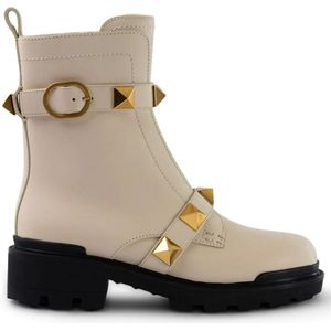 Valentino, Dames, Schoenen, Beige, Maat: 39 EU Leer,