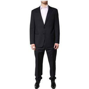 Emporio Armani, Heren, Pakken, Zwart, Maat: M