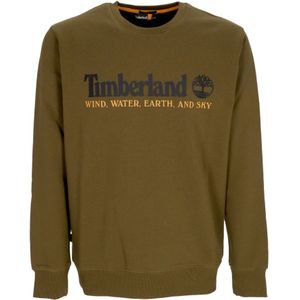 Timberland, Heren, Sweatshirts & Hoodies, Groen, Maat: XL Katoen,
