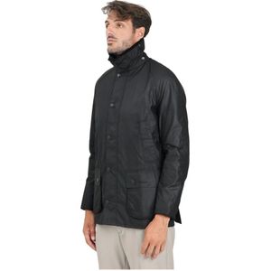 Barbour, Heren, Jassen, Zwart, Maat: S Katoen,