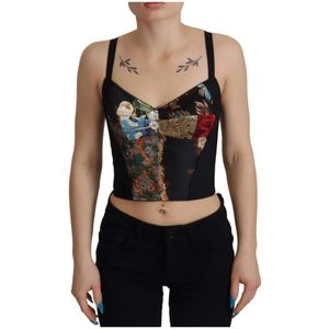 Dolce & Gabbana - Korsettop - Veelkleurig - Cropped Blouse