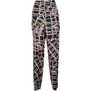 Bottega Veneta, Dames, Broeken, Veelkleurig, Maat: XS Zijde,