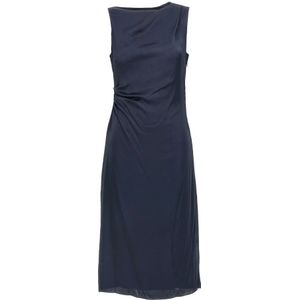 Theory, Dames, Jurken, Blauw, Maat: XS Zijde,