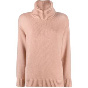 Valentino, Dames, Truien, Roze, Maat: S Wol,