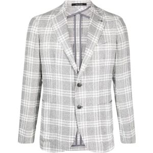 Tagliatore, Heren, Jassen, Grijs, Maat: XL