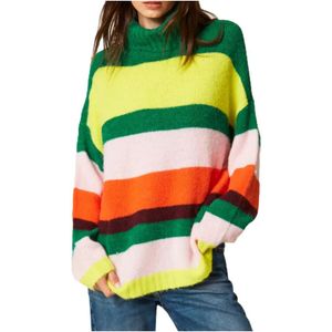 Twinset, Dames, Truien, Veelkleurig, Maat: S