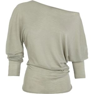 Cortana, Dames, Tops, Blauw, Maat: XS Katoen,