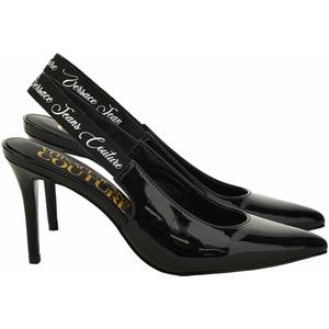 Versace Jeans Couture - Schoenen - Zwart - Leer - Dames