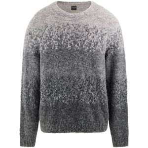 Guess - Truien & Vesten - Grijs - Gestreepte Trui voor Mannen