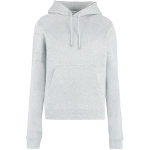 Saint Laurent, Dames, Sweatshirts & Hoodies, Grijs, Maat: XS