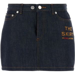 A.p.c., Dames, Rokken, Blauw, Maat: XS