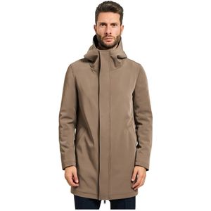 Mulish, Heren, Mantels, Bruin, Maat: M