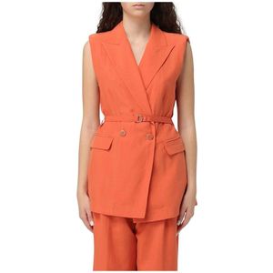 Liu Jo, Dames, Jassen, Rood, Maat: S Denim,