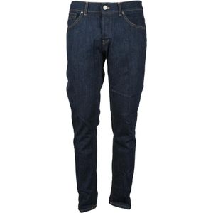 Dondup, Heren, Jeans, Blauw, Maat: W33 Katoen,