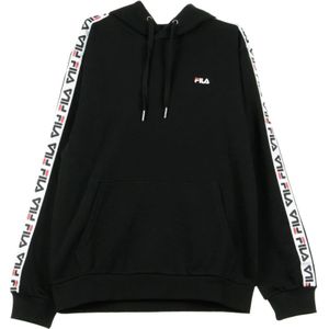 Fila, Heren, Sweatshirts & Hoodies, Zwart, Maat: XL