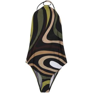 Pucci, Dames, Badkleding, Veelkleurig, Maat: M Polyamide,