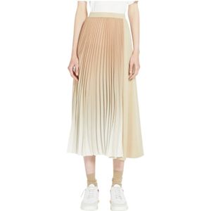 Max Mara, Dames, Rokken, Beige, Maat: S