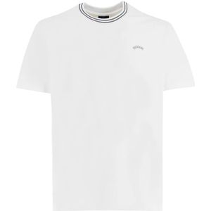 Paul & Shark, Heren, Tops, Wit, Maat: XL Katoen,