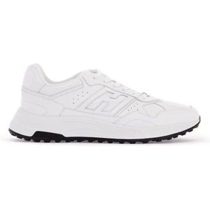 Hogan Hyperlight Leren Sneakers , White , Heren , Maat: 42 EU