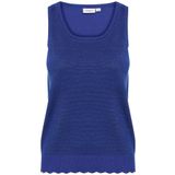 SAINT TROPEZ Gebreide top 'Mila'  violetblauw / donkerlila