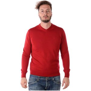 Emporio Armani, Heren, Truien, Rood, Maat: S