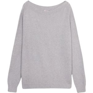 Oltre, Dames, Truien, Grijs, Maat: S/M Nylon,