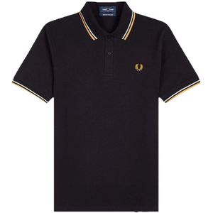 Fred Perry, Heren, Tops, Blauw, Maat: XS Katoen,