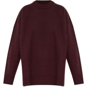 Jil Sander, Dames, Truien, Bruin, Maat: XS Wol,