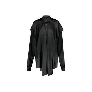 Balenciaga Blouses & Hemden , Black , Dames , Maat: S