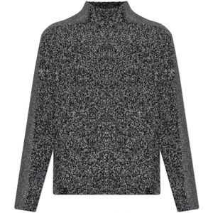 Diesel, Heren, Truien, Grijs, Maat: L Wol,