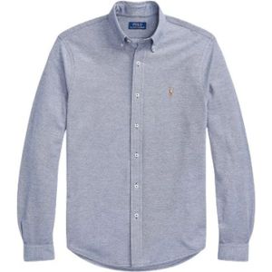 Polo Ralph Lauren, Heren, Overhemden, Blauw, Maat: XL Katoen,