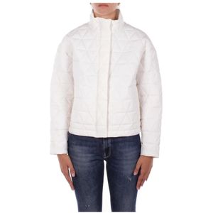 K-Way, Dames, Jassen, Wit, Maat: L Nylon,