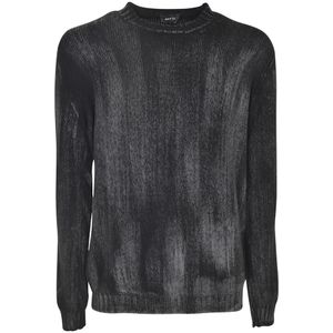 Avant Toi, Heren, Truien, Zwart, Maat: L Wol,