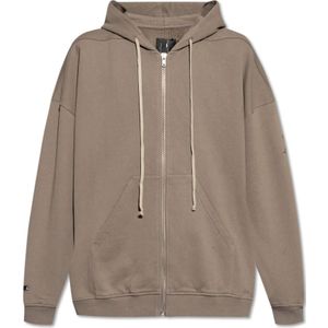 Rick Owens, Heren, Sweatshirts & Hoodies, Bruin, Maat: M Katoen,