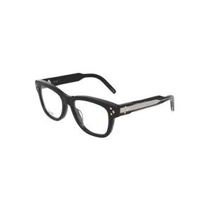 Dior Vierkante Frame Bril CD Diamondo S1I , Black , unisex , Maat: 54 MM