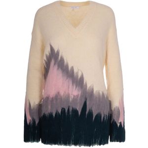 Patrizia Pepe, Dames, Truien, Veelkleurig, Maat: XS Spandex,