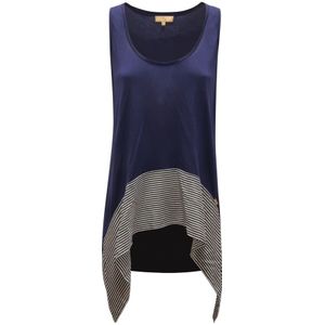 Fay, Dames, Tops, Blauw, Maat: S Zijde,