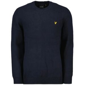 Lyle & Scott, Heren, Truien, Blauw, Maat: XS Katoen,