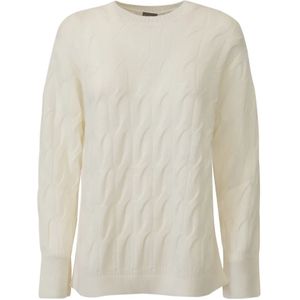 Max Mara, Dames, Truien, Wit, Maat: XS Wol,