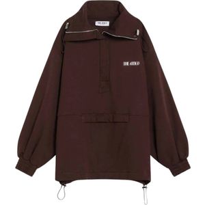 The Attico, Dames, Sweatshirts & Hoodies, Bruin, Maat: 2XS