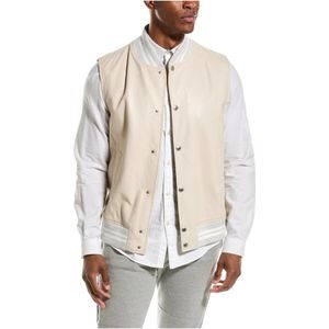 Brunello Cucinelli, Heren, Jassen, Beige, Maat: M