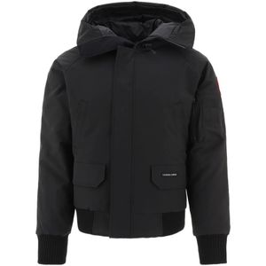 Canada Goose, Heren, Jassen, Zwart, Maat: L Katoen,